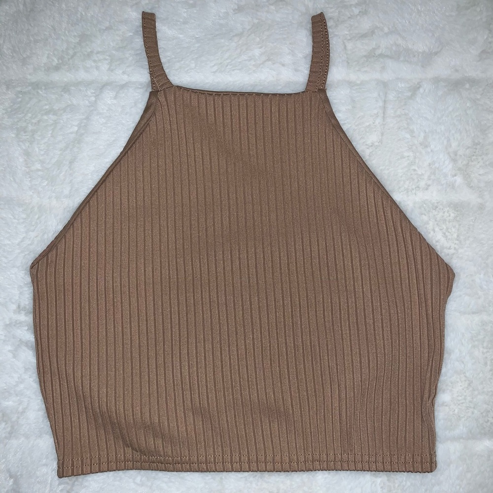 Cappuccino Crop Top